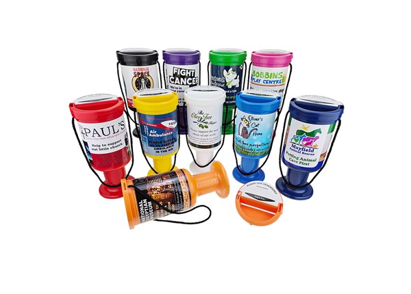 TNC Flush Charity Collection Box